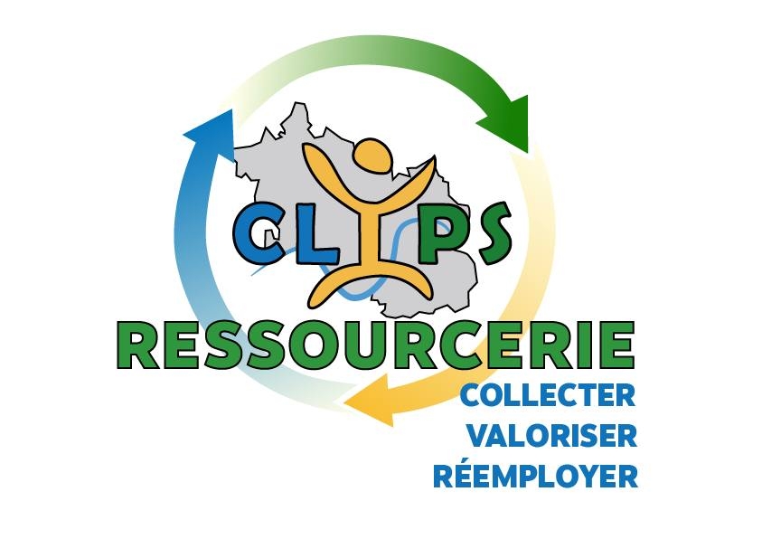 Logo - clips ressourcerie